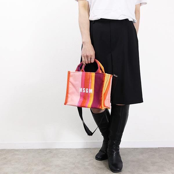 MSGM エムエスジーエム ミニ トートバッグ ショルダーバッグ 
