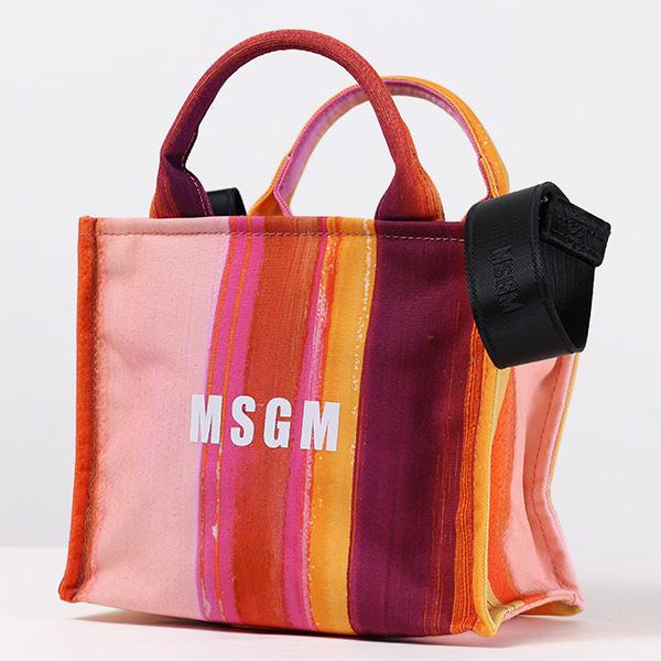 MSGM エムエスジーエム ミニ トートバッグ ショルダーバッグ 