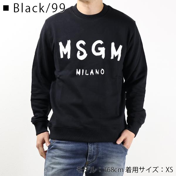 MSGM エムエスジーエム スウェットシャツ トレーナー 長袖 コットン  