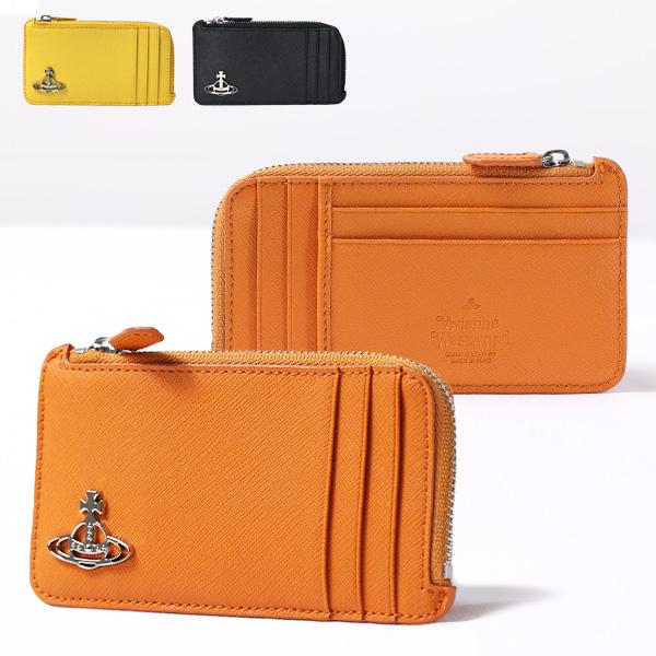 Vivienne Westwood（ヴィヴィアンウエストウッド） SAFFIANO ZIP COIN
