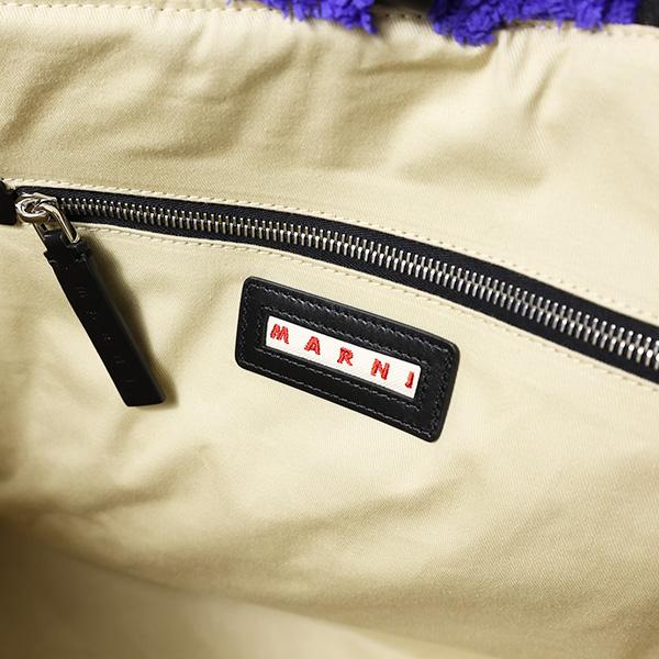 MARNI マルニ Logo Strap Terry Tote Bag トートバッグ イースト  