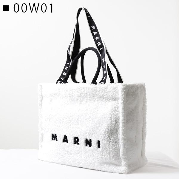 MARNI マルニ Logo Strap Terry Tote Bag トートバッグ イースト  