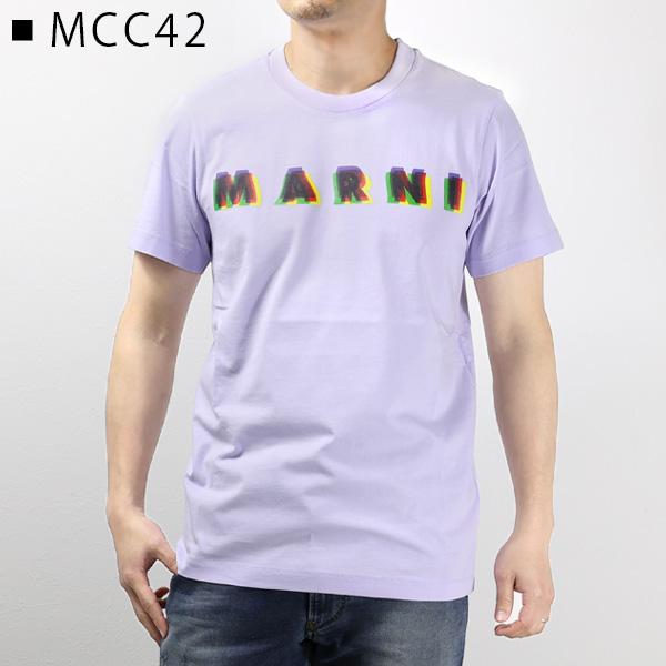 MARNI（マルニ） Tシャツ 半袖 クルーネック ロゴT 3Dロゴ