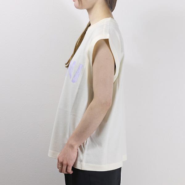MARNI（マルニ） Tシャツ ノースリーブ クルーネック ロゴT ロゴ