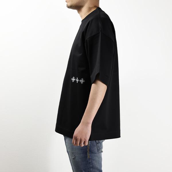 TATRAS タトラス DALAMIA ダラミア 半袖Tシャツ 黒3 TATRAS（タトラス） DALAMIA Tシャツ 半袖 五分袖 カットソー ダラミア
