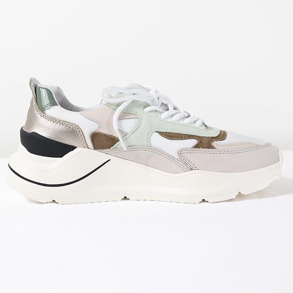 D.A.T.E. デイト FUGA Nylon スニーカー ローカット レザー 本革