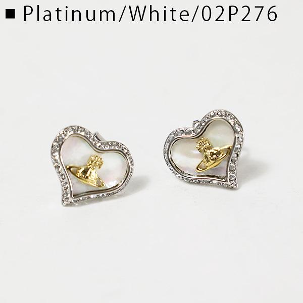 ヴィヴィアンウエストウッド PETRA Heart Earrings 62010074 02P276 G208 ピアス オーブ ハート クリスタル｜lag-onlinestore｜02