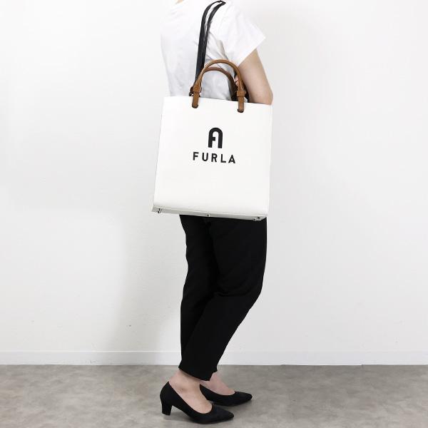 フルラ VARSITY STYLE L TOTE ヴァーシティ スタイル トートバッグ ハンドバッグ A4 ロゴ レザー WB00728 BX1230｜lag-onlinestore｜10