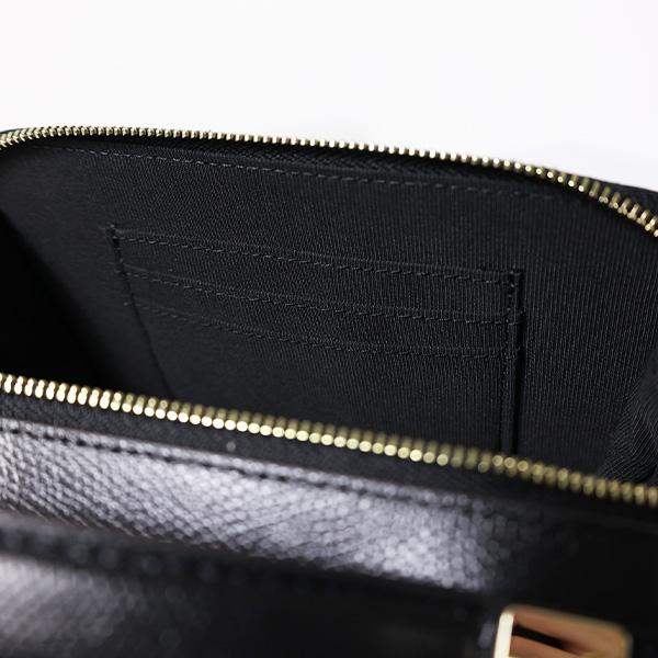 【極美品】フルラ ショルダーバッグ マルガリータ M ブラック 黒 レザー FURLA（フルラ） MARGHERITA M TOTE マルゲリータ トートバッグ