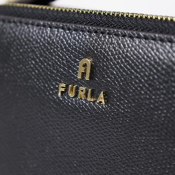 【極美品】フルラ ショルダーバッグ マルガリータ M ブラック 黒 レザー FURLA（フルラ） MARGHERITA M TOTE マルゲリータ トートバッグ