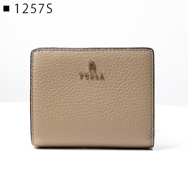 FURLA（フルラ） CAMELIA S COMPACT ラウンドジップ 二つ折り財布 S