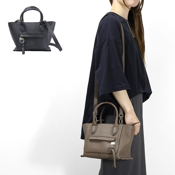 LONGCHAMP ロンシャン ショルダーハンドバッグ 2way メールボックス LONGCHAMP（ロンシャン） MAILBOX TOP HANDLE BAG S ショルダーバッグ