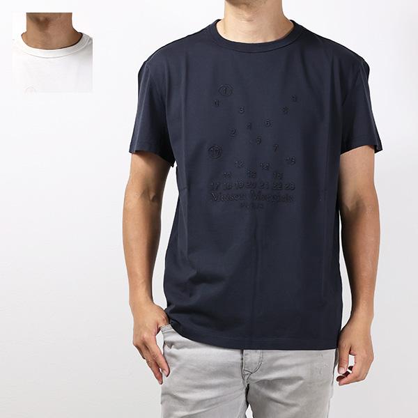 Maison Margiela メゾンマルジェラ Numeric Logo Mako Cotton T-shirt Tシャツ 半袖 ナンバリングロゴ 半袖 メンズ S50GC0684 S22816