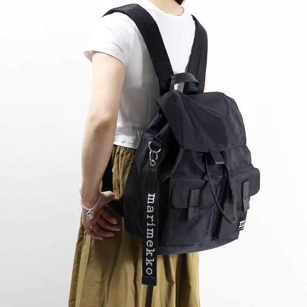 marimekko Marimekko マリメッコ Everything Backpack L Solid marimekko Marimekko マリメッコ Everything Backpack L Solid