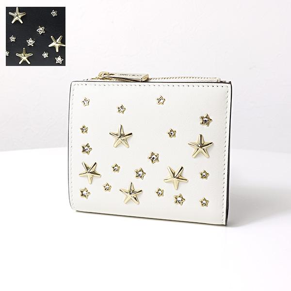 JIMMY CHOO（ジミーチュウ） HANNI CZN 二つ折り財布 ミニ財布