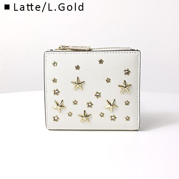 JIMMY CHOO（ジミーチュウ） HANNI CZN 二つ折り財布 ミニ財布