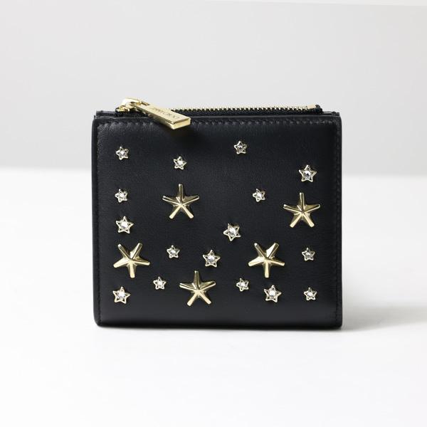 JIMMY CHOO（ジミーチュウ） HANNI CZN 二つ折り財布 ミニ財布