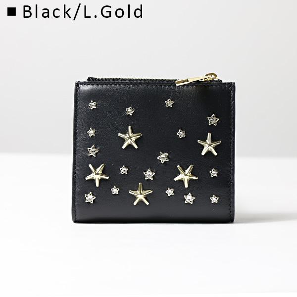 JIMMY CHOO（ジミーチュウ） HANNI CZN 二つ折り財布 ミニ財布