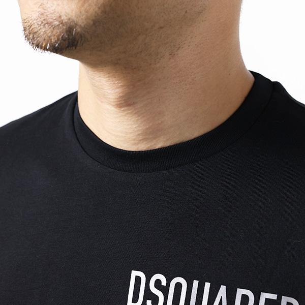 DSQUARED2（ディースクエアード） Tシャツ 半袖 クルーネック ロゴT
