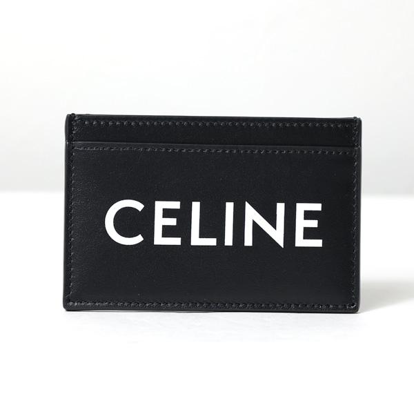 Celine セリーヌ Logo Card Holder カードケース カードホルダー 名刺入れ レザー メンズ 10B703DMF 38SI_1