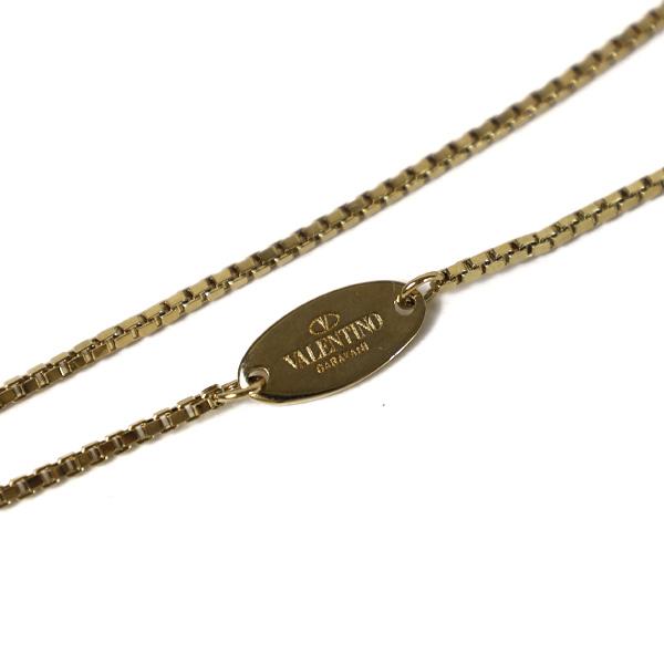 VALENTINO ヴァレンティノ V Logo Pearl Necklace アクセサリー VALENTINO ヴァレンティノ V Logo Pearl Necklace アクセサリー