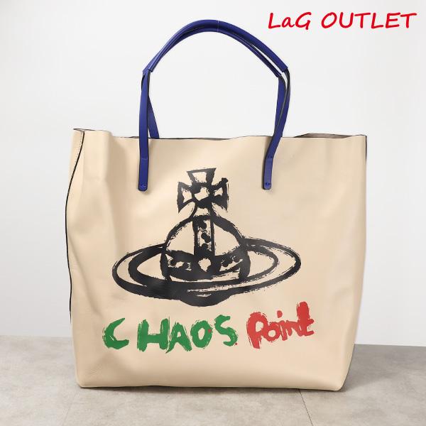 Vivienne Westwood キャンバス トートバッグ オーブ 剣 レザー Vivienne Westwood（ヴィヴィアンウエストウッド） 【LaGアウトレット