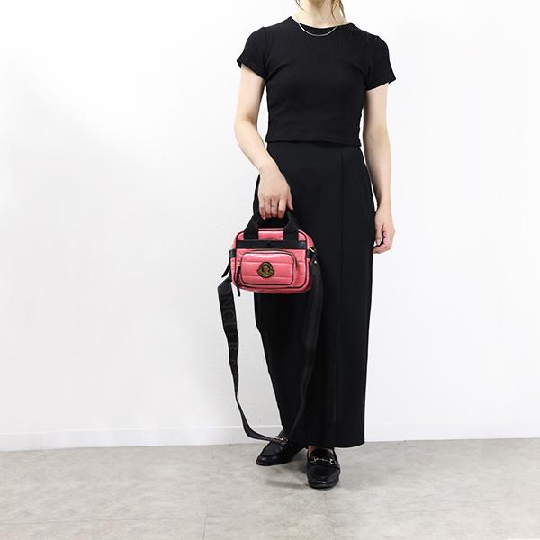 【未使用】モンクレール クロスボディバッグ キリア スモール ピンク レディース MONCLER（モンクレール） KILIA Shoulder Bag ショルダーバッグ クロス