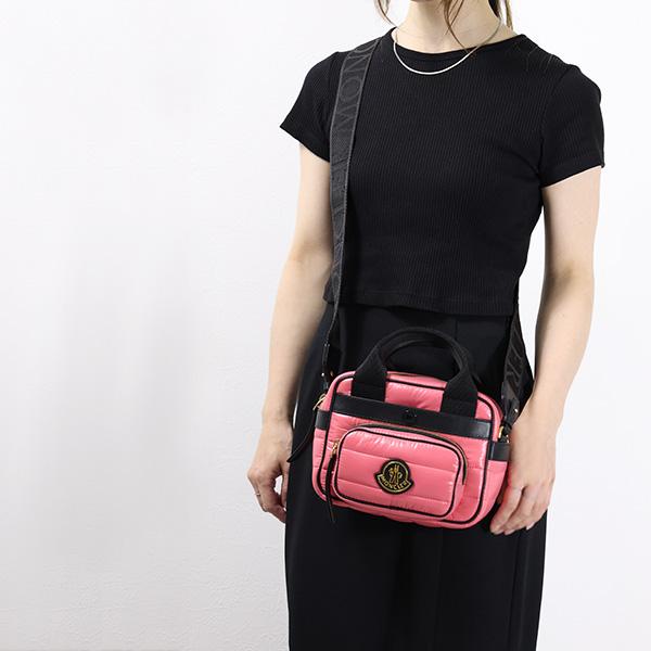 【未使用】モンクレール クロスボディバッグ キリア スモール ピンク レディース MONCLER（モンクレール） KILIA Shoulder Bag ショルダーバッグ クロス