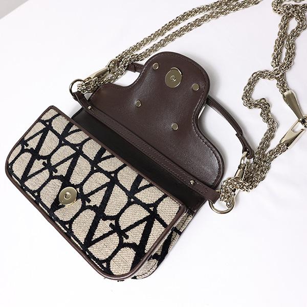 VALENTINO（ヴァレンティノ） LOCO TOILE ICONOGRAPHE SMALL SHOULDER
