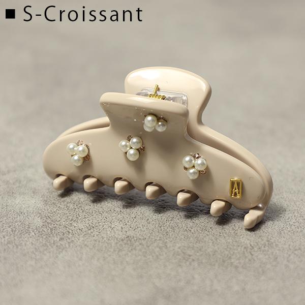 ALEXANDRE DE PARIS ヘアクリップ パール アルビノ ALEXANDRE DE PARIS ヘアクリップ パール アルビノ アレクサンドル