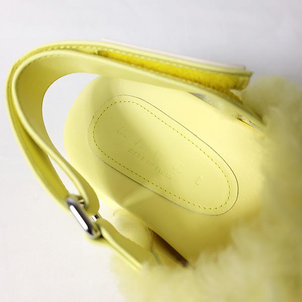 MARNI（マルニ） Shearling Sandal フスベットサボ シアリング