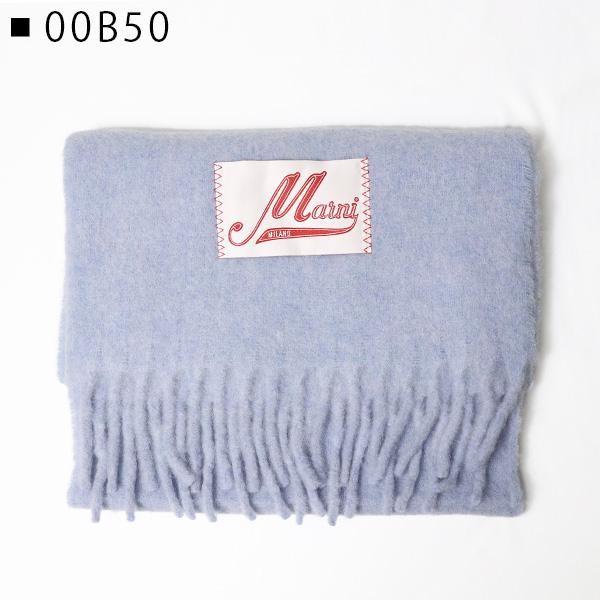 新品・未使用品　MARNI アルパカ ロゴ スカーフ マフラー MARNI マルニ Alpaca Logo Scarf マフラー ストール フリンジ