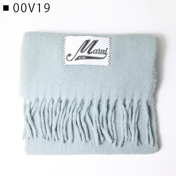 MARNI（マルニ） Alpaca Logo Scarf マフラー ストール フリンジ 大判