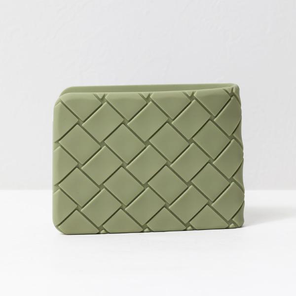 美品✨Bottega Veneta マキシイントレチャート 二つ折り財布 黒 極美品】ボッテガヴェネタ 二つ折り財布 マキシイントレチャート