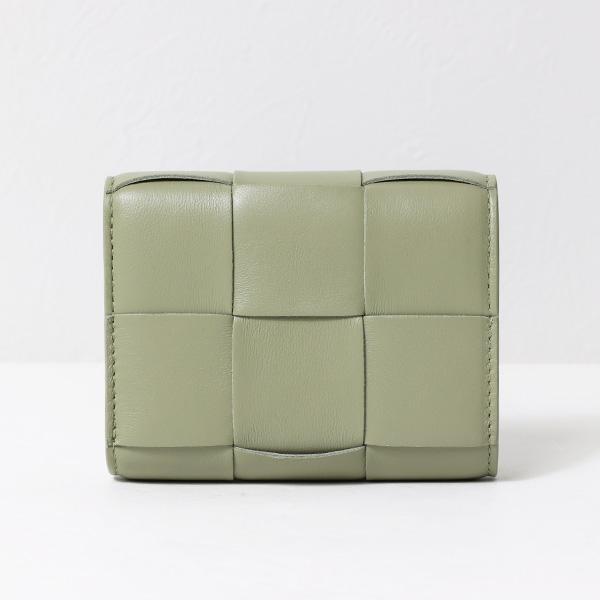BOTTEGA VENETA（ボッテガ・ヴェネタ） CASSETTE TRI-FOLD WALLET 三