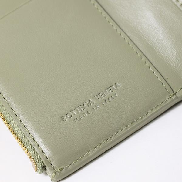 【極美品】ボッテガ ヴェネタ イントレチャート トライフォールド3つ折り財布 BOTTEGA VENETA（ボッテガ・ヴェネタ） CASSETTE TRI-FOLD WALLET 三