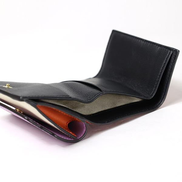 良品 マルニ 3つ折財布 マルチカラー 人気 トリフォールド 希少カラー レア 良品 マルニ 3つ折財布 マルチカラー 人気 トリフォールド 希少