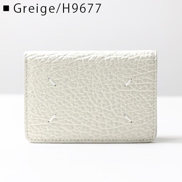 Maison Margiela メゾンマルジェラ カードホルダー カードケース パスケース 二つ折り 4ステッチ レザー メンズ  SA1VX0011 P4455の画像