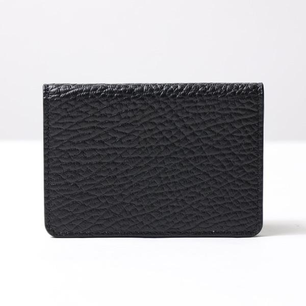 Maison Margiela メゾンマルジェラ カードホルダー カードケース パスケース 二つ折り 4ステッチ レザー メンズ  SA1VX0011 P4455の画像