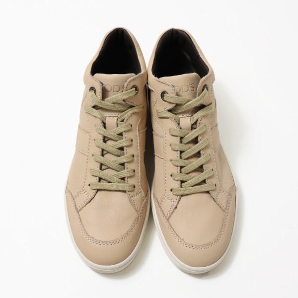 【TOD'S】トッズ　スニーカー　ローカット　レディース　ベージュ　新品 TOD'S（トッズ） 【LaGアウトレット】【返品交換不可】TODS レザー