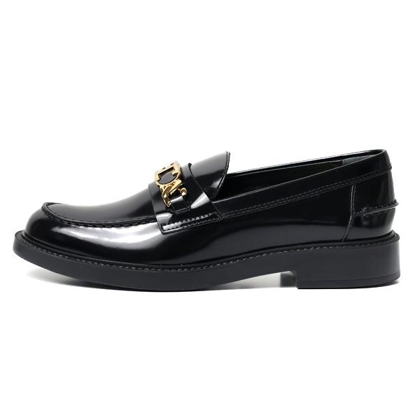 TOD'S TODS トッズ T Chain Leather Loafers レザー ローファー TOD'S TODS トッズ T Chain Leather Loafers レザー ローファー