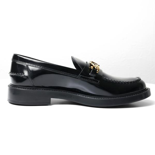 TODS トッズ T Chain Leather Loafers レザー ローファー メタルTチェーン パテントレザー 本革 ロゴ レディース XXW59C0EW00SHA｜lag-onlinestore｜04