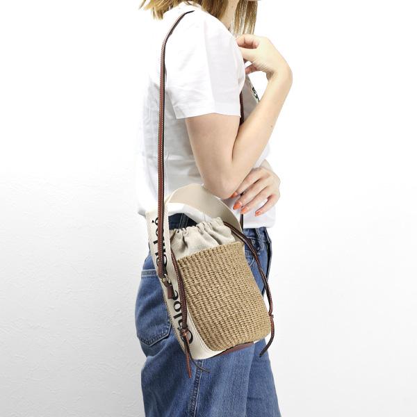 chloe クロエ woody かごバッグ スモールバスケット Chloe クロエ ハンドバッグ WOODY スモールバスケット SMALL