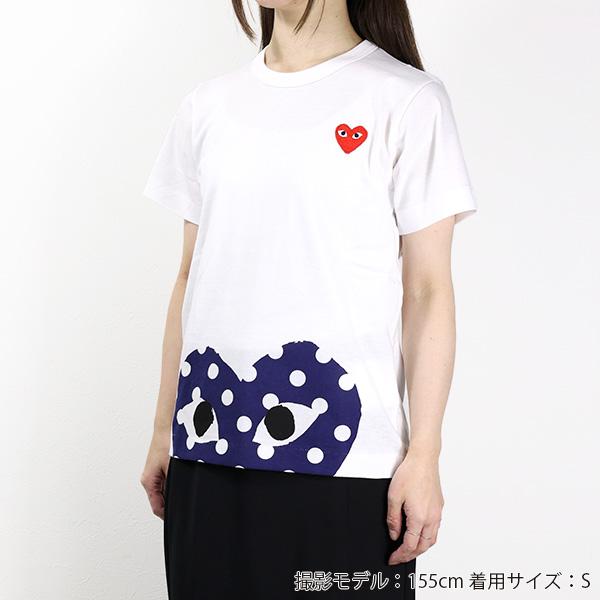 PLAY COMME des GARCONS コムデギャルソン Play Dot Heart T PLAY COMME des GARCONS コムデギャルソン Play Dot Heart T