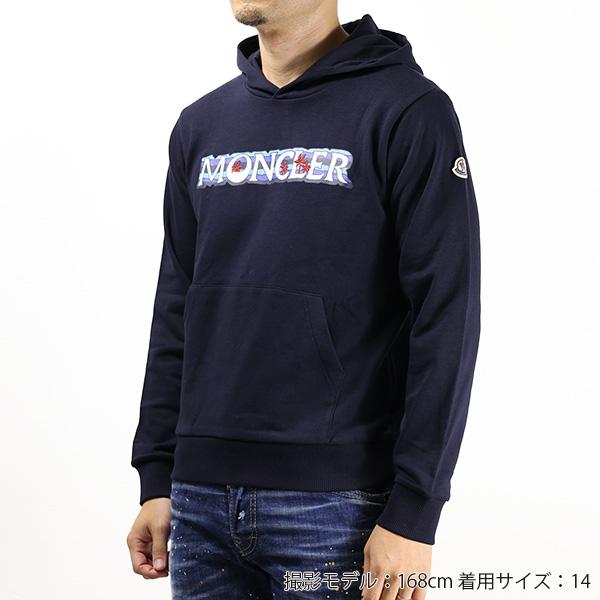 MONCLER（モンクレール） LOGO HOODIE プルオーバーパーカー パーカー