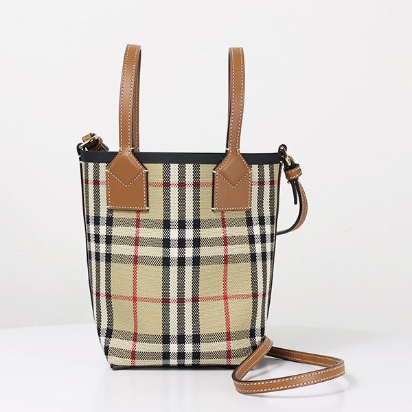 BURBERRY バーバリー ミニロンドン トートバッグ ショルダー BURBERRY バーバリー ミニロンドン トートバッグ ショルダー