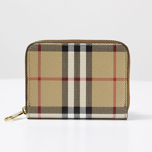 BURBERRY バーバリー 小銭入れ カードケース ラウンドファスナー ミニ