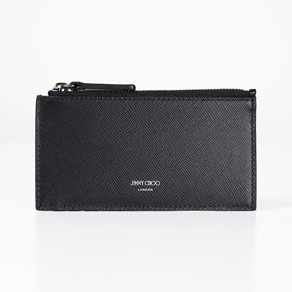 JIMMY CHOO ケース 小銭入れ ブラック JIMMY CHOO（ジミーチュウ） ERIS カードケース コインケース