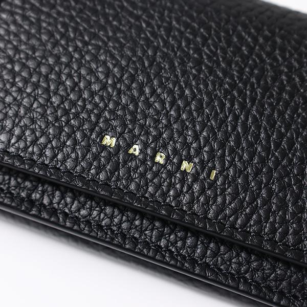 MARNI（マルニ） Tri-Fold Wallet 三つ折り財布 ミニ財布 財布 ロゴ