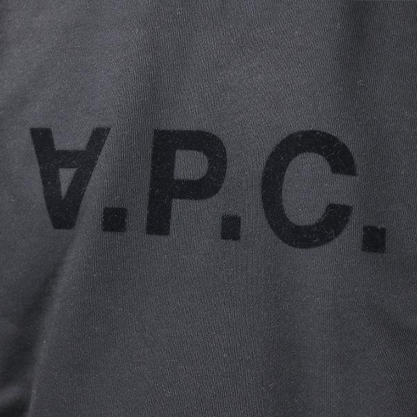 A.P.C. アーペーセー Logo Crewneck Sweater スウェット トレーナー ロゴ コットン メンズ COFAXH27378の画像